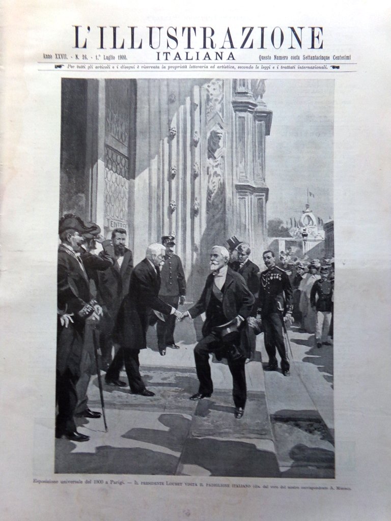 L'Illustrazione Italiana 1 Luglio 1900 Cina Pechino Ministri Aganoor Toro …