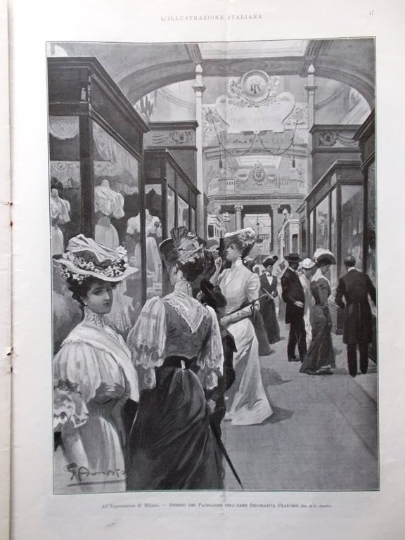 L'Illustrazione Italiana 1 Luglio 1906 Ospedale Ancona Haakon VII Laveno …