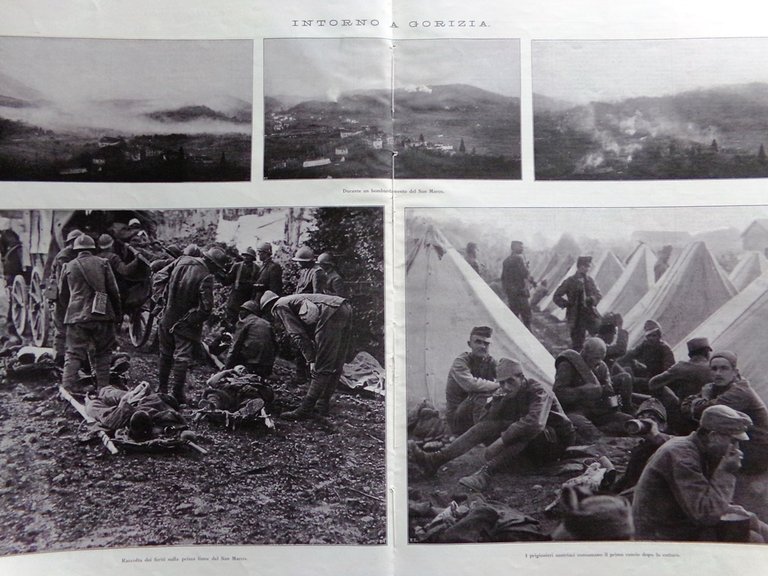 L'Illustrazione Italiana 1 Luglio 1917 WW1 Dito Dio Tofana Gorizia …