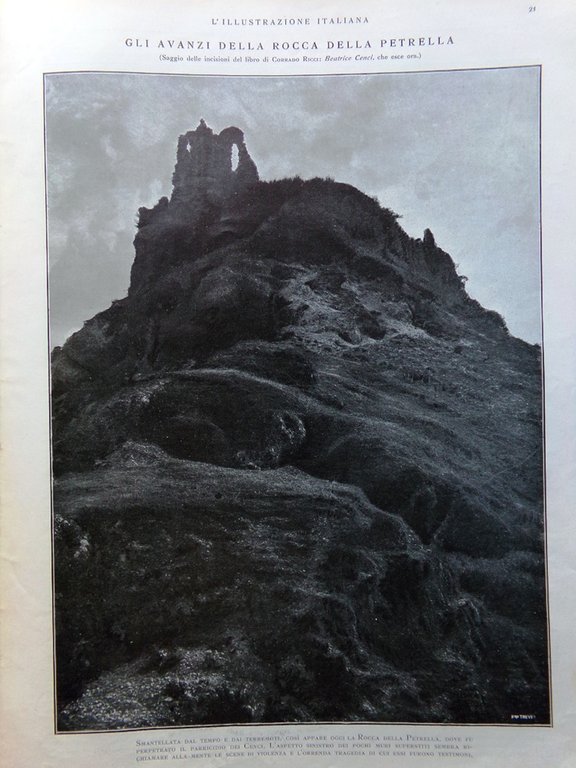 L'Illustrazione Italiana 1 Luglio 1923 Eruzione Etna Pascal Battaglia Piave …