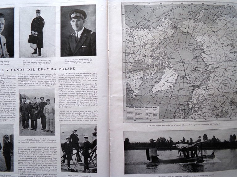 L'Illustrazione Italiana 1 Luglio 1928 Earhart Bosisio Maddalena Nobile Mukden