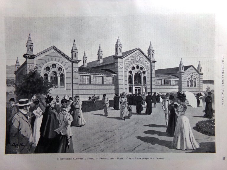 L'Illustrazione Italiana 1 Maggio 1898 Feste Fiorentine Miracolo di Castelvenere