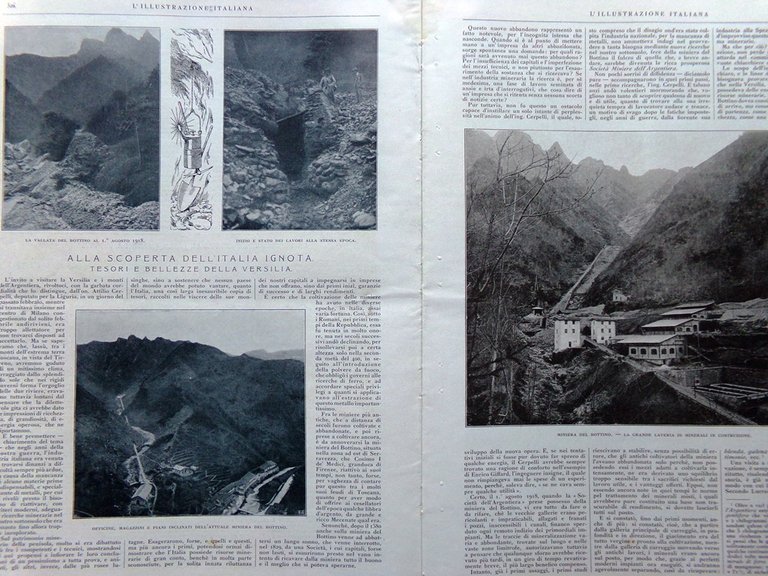 L'Illustrazione Italiana 1 Maggio 1921 Versilia Coefore Siracusa Napoleone Roma