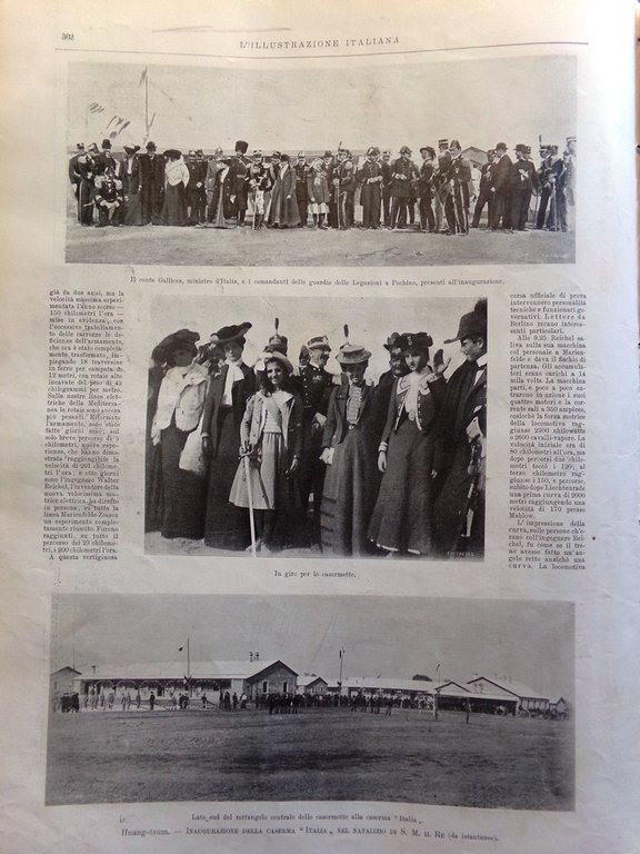 L'Illustrazione Italiana 1 Novembre 1903 Renan Ardigò Sallustio Ara Pacis …