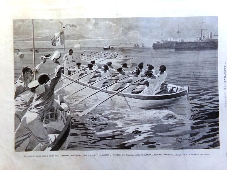 L'Illustrazione Italiana 1 Novembre 1903 Renan Ardigò Sallustio Ara Pacis …