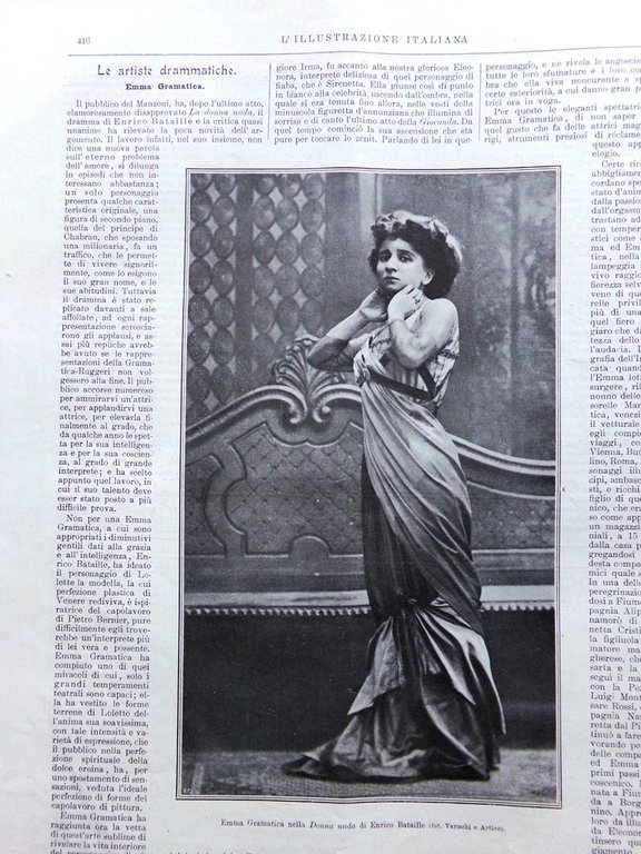 L'illustrazione Italiana 1 Novembre 1908 Balipedio Viareggio Staglieno Gramatica | Immagine Gallery 4