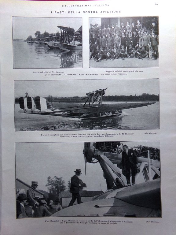 L'Illustrazione Italiana 1 Novembre 1925 Marcia Roma Piombino Cattozzo Spielberg | Immagine Gallery 4