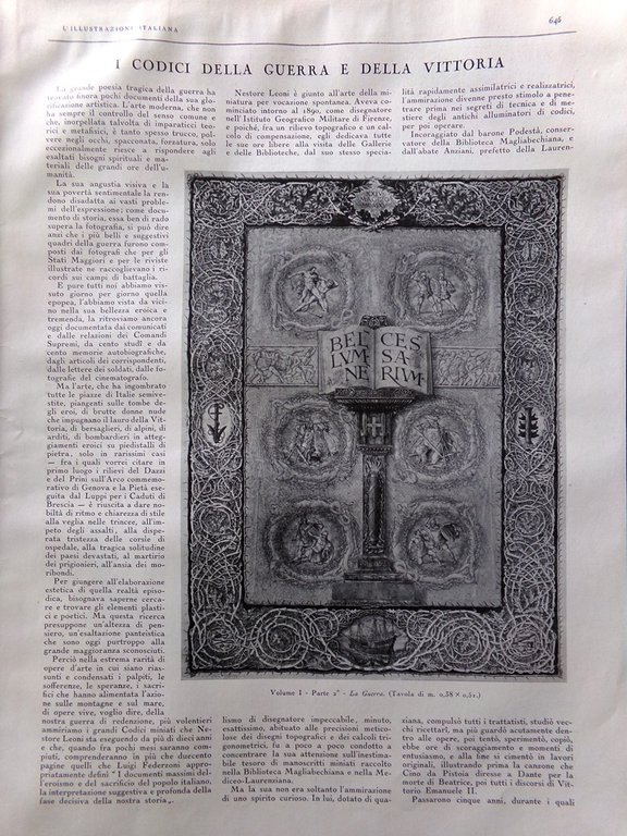 L'illustrazione Italiana 1 Novembre 1931 Duce a Napoli FIAT Ruffini …