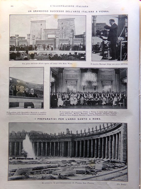 L'Illustrazione Italiana 10 Agosto 1924 Ascari Campari Finlandia Bottecchia Etna | Immagine Gallery 2