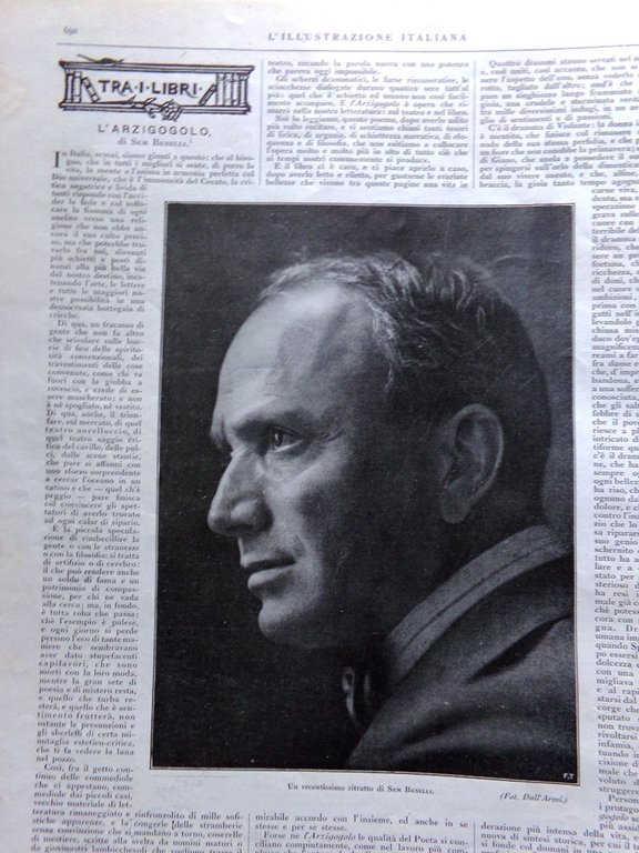 L'Illustrazione Italiana 10 Dicembre 1922 Conferenza Losanna Gorizia Sem Benelli | Immagine Gallery 4