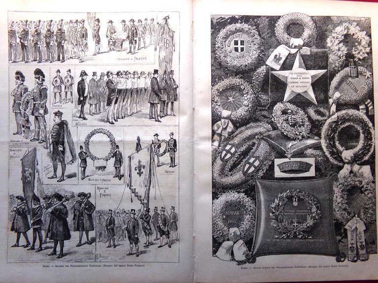L'Illustrazione Italiana 10 Febbraio 1884 Dante Duino Pellegrinaggio Turri Sudan | Immagine Gallery 2