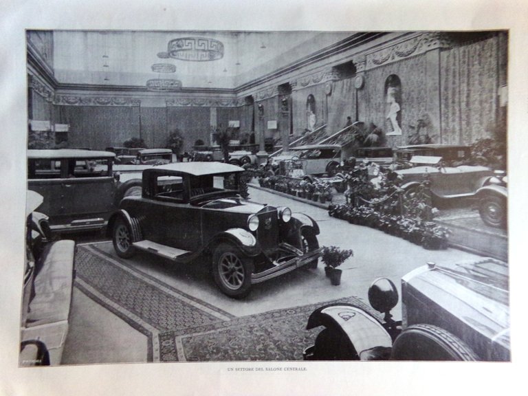 L'Illustrazione Italiana 10 Febbraio 1929 Marco Praga Salone d'Auto Castiglione