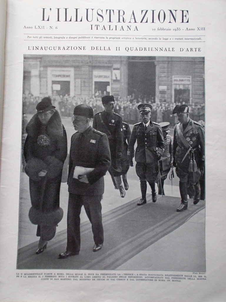 L'Illustrazione Italiana 10 Febbraio 1935 Vecchia Verona Congo Arte Museo …