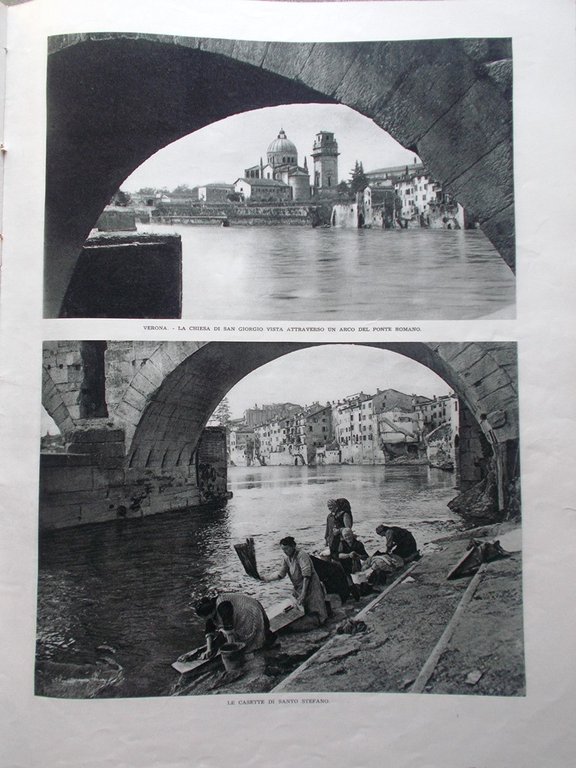 L'Illustrazione Italiana 10 Febbraio 1935 Vecchia Verona Congo Arte Museo …