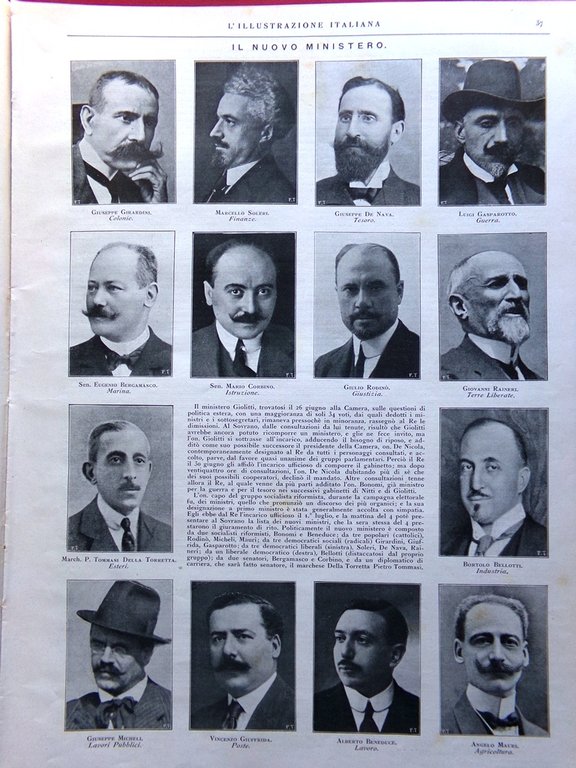 L'Illustrazione Italiana 10 Luglio 1921 Bonomi Zeppelin Circuito Brescia Asmara | Immagine Gallery 3