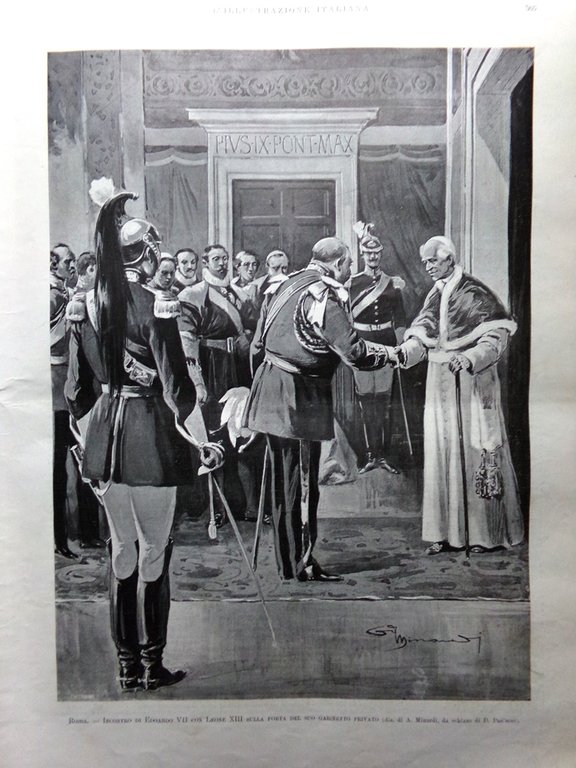 L'Illustrazione Italiana 10 Maggio 1903 Guglielmo II in Italia Salonicco …