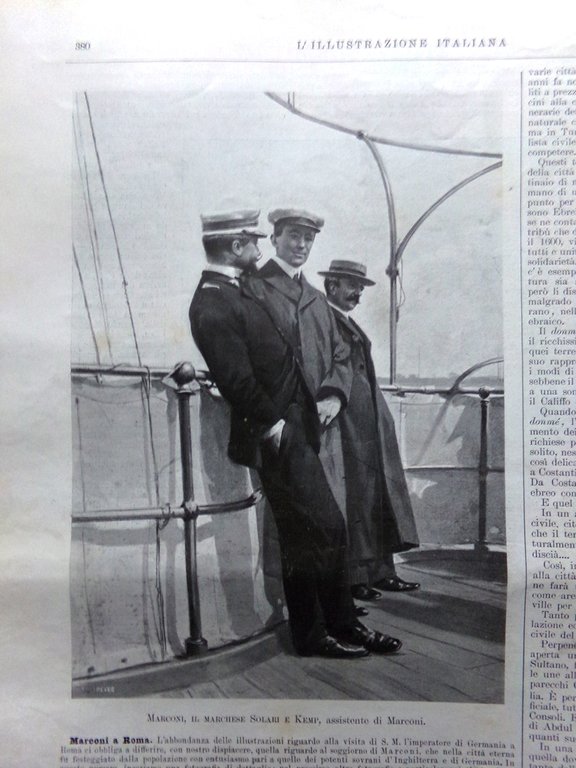 L'Illustrazione Italiana 10 Maggio 1903 Guglielmo II in Italia Salonicco …