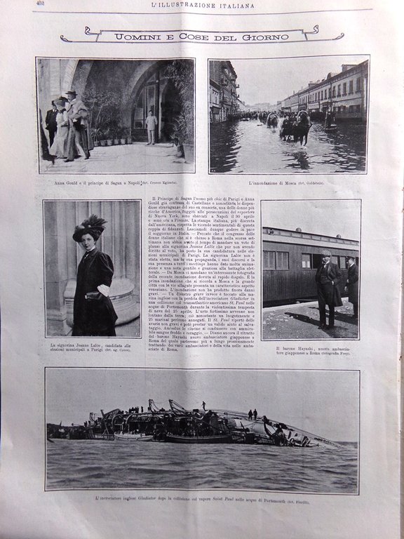 L'Illustrazione Italiana 10 Maggio 1908 Re Manuel Elezioni America Turr … | Immagine Gallery 2