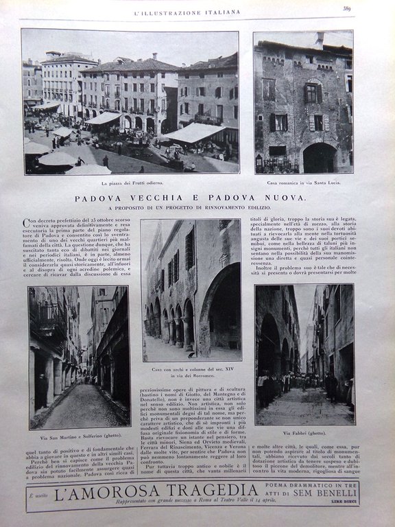 L'Illustrazione Italiana 10 Maggio 1925 Padova Comando Esercito Fiera del … | Immagine Gallery 2