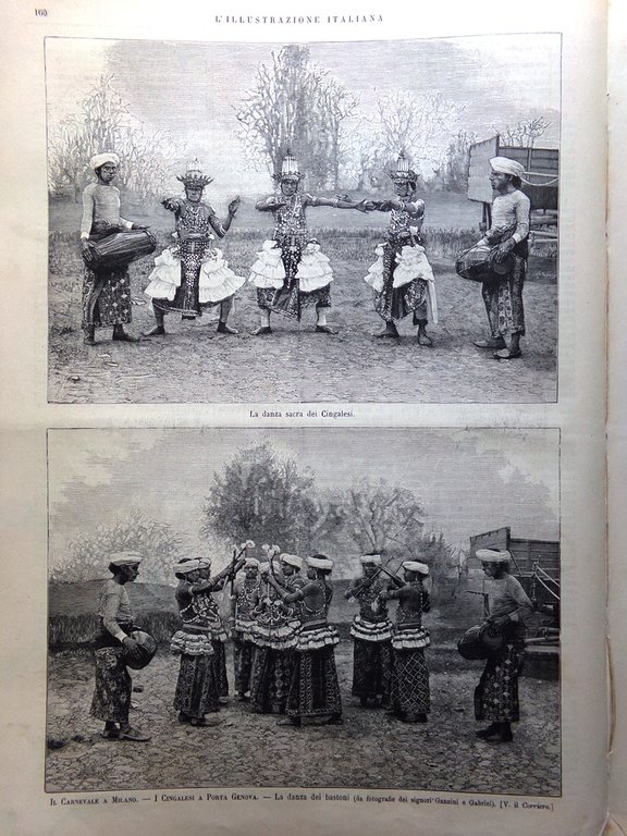 L'Illustrazione Italiana 10 Marzo 1889 Tevere Monumento Dogali Nigra Gladstone