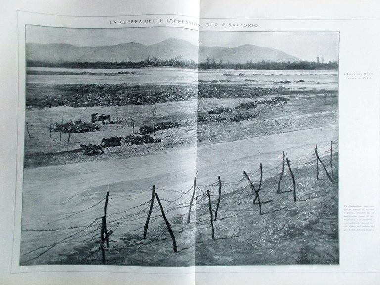 L'Illustrazione Italiana 10 Marzo 1918 WW1 Concordia Bande Pistor Velo …