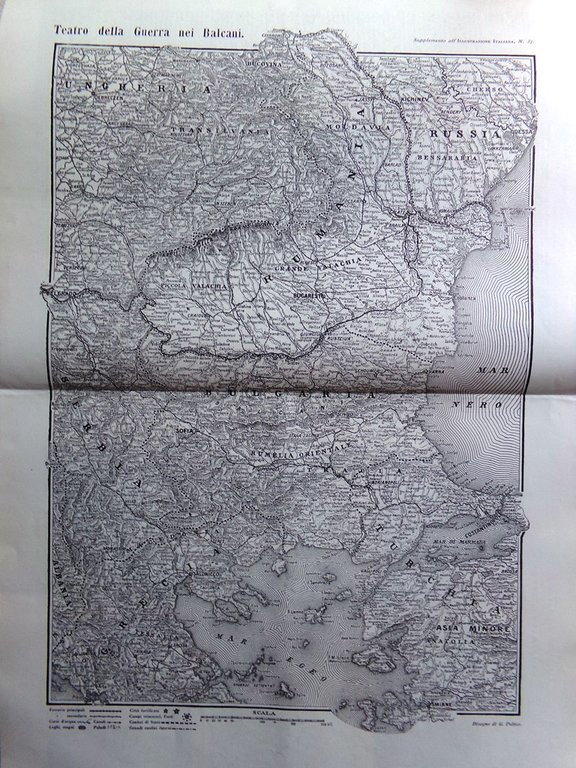 L'illustrazione Italiana 10 Settembre 1916 WW1 Stanislav Gorizia Verdun Balcani