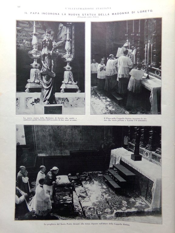 L'Illustrazione Italiana 10 Settembre 1922 Alpini Autodromo di Monza Loreto … | Immagine Gallery 3