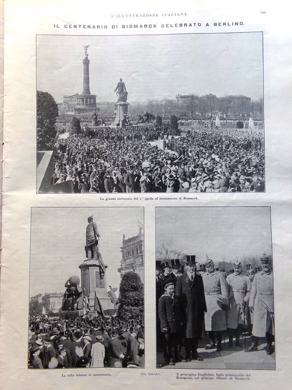 L'illustrazione Italiana 11 Aprile 1915 WW1 Spazzamine Battisti Carpazi Boutet