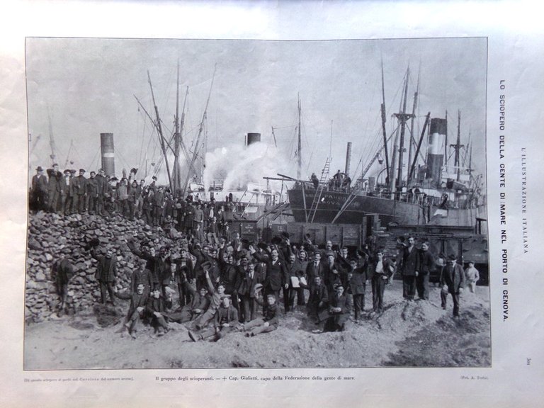 L'illustrazione Italiana 11 Aprile 1915 WW1 Spazzamine Battisti Carpazi Boutet