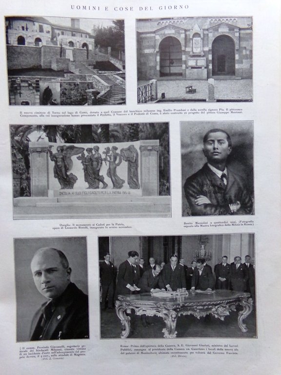 L'Illustrazione Italiana 11 Dicembre 1927 Teatro Duse Aviazione Foscolo a …