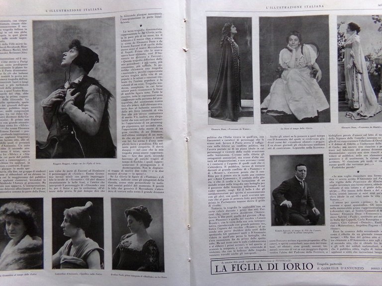 L'Illustrazione Italiana 11 Dicembre 1927 Teatro Duse Aviazione Foscolo a …