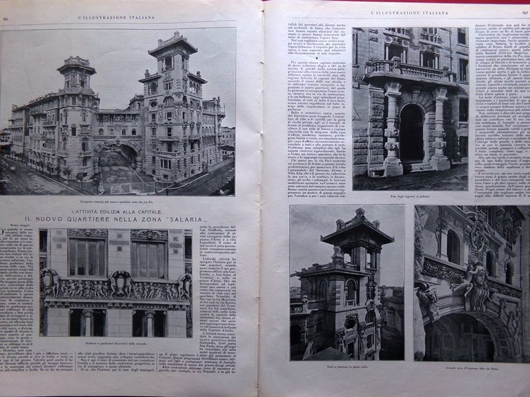 L'Illustrazione Italiana 11 Giugno 1922 D'Annunzio Modena Pisa Salaria Parenzo | Immagine Gallery 4