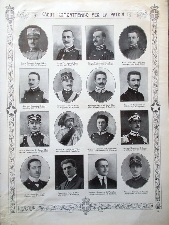 L'illustrazione Italiana 11 Luglio 1915 WW1 Carnia Diaz Venezia Porro …