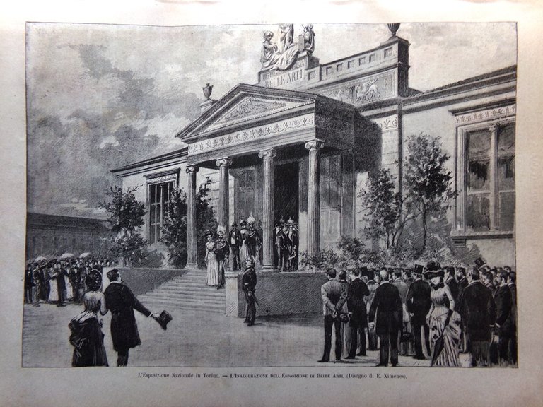 L'Illustrazione Italiana 11 Maggio 1884 Canale Villoresi Lago Como Siemiradsky | Immagine Gallery 3