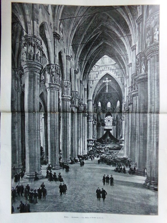 L'Illustrazione Italiana 11 Marzo 1906 Istmo Panama Eitel Tavernola Caucaso …