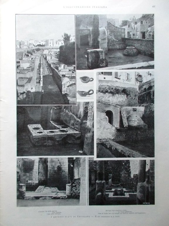 L'Illustrazione Italiana 11 Novembre 1906 Marconi Ercolano Taranto Arrighi Bojer