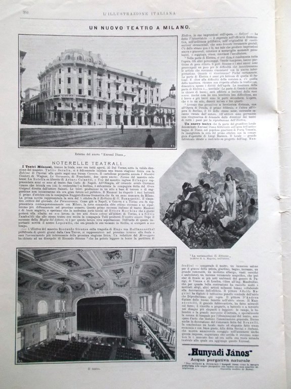 L'illustrazione Italiana 11 Ottobre 1908 Restauro Cenacolo di Leonardo Cavenaghi | Immagine Gallery 2