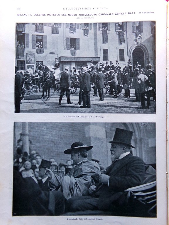 L'Illustrazione Italiana 11 Settembre 1921 Napoleone Colajanni Circuito Brescia | Immagine Gallery 3