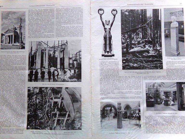 L'Illustrazione Italiana 12 Agosto 1906 Incendio Esposizione Frana Modane Russia