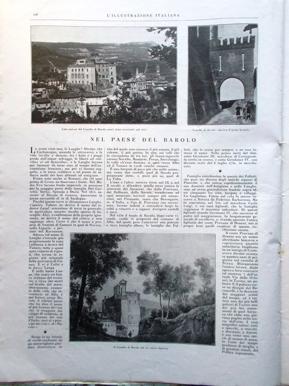 L'Illustrazione Italiana 12 Febbraio 1928 Fascisti Zandonai Barolo Brera Verne | Immagine Gallery 4