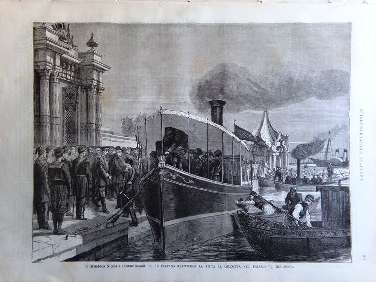 L'Illustrazione Italiana 12 Maggio 1878 Esposizione di Parigi Buenos Aires …