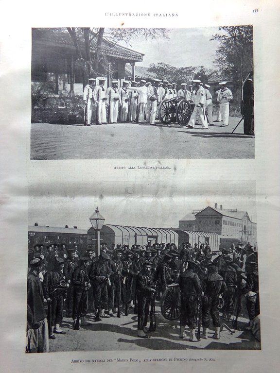 L'Illustrazione Italiana 12 Marzo 1899 Disastro Tolone Malattia Leone XIII …