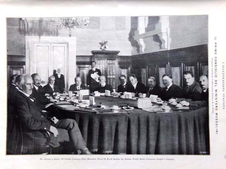 L'Illustrazione Italiana 12 Novembre 1922 Mussolini Capus Miniere Cogne Oriente | Immagine Gallery 3