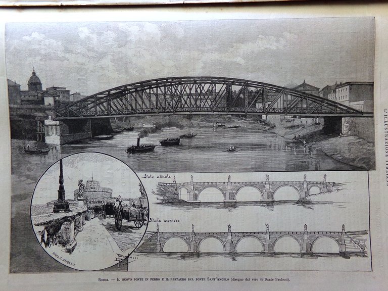 L'Illustrazione Italiana 12 Ottobre 1890 Corfù Crispi Baccarini Palermo Ticino