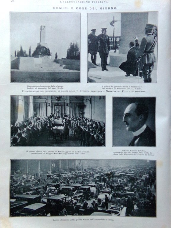 L'Illustrazione Italiana 12 Ottobre 1924 Risparmio Belle Arti Cogno Olcese … | Immagine Gallery 3