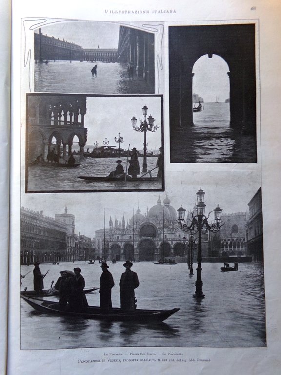 L'Illustrazione Italiana 13 Dicembre 1903 Herbert Spencer Napoli Panama Venezia