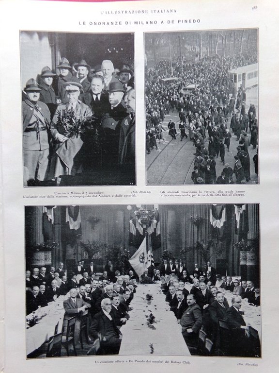 L'Illustrazione Italiana 13 Dicembre 1925 Locarno Scavi Sicilia Carlsbad Umberto | Immagine Gallery 4