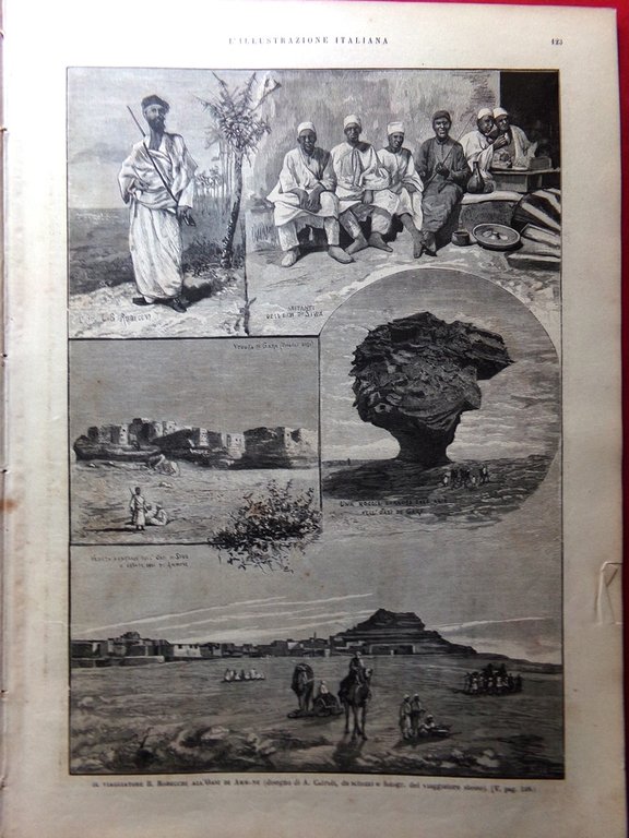 L'illustrazione Italiana 13 Febbraio 1887 Menelik De Amicis Tolstoj Verdi … | Immagine Gallery 3