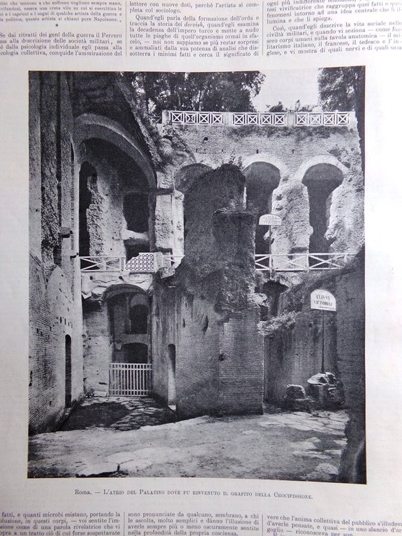 L'Illustrazione Italiana 13 Febbraio 1898 Processo Zola Parigi Grafito Palatino