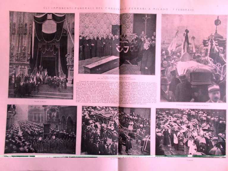 L'Illustrazione Italiana 13 Febbraio 1921 Faro Trieste Dalmazia Ferrari Milano